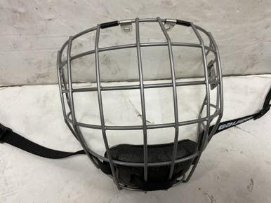 Used Bauer F513-12 Hockey Wire Mask Grey MD 11855-S000203436