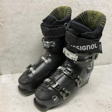 Used Rossignol EVO 70 Mens DH Ski Boot Black 275 MP - M09.5 - W10.5 11855-S000203426
