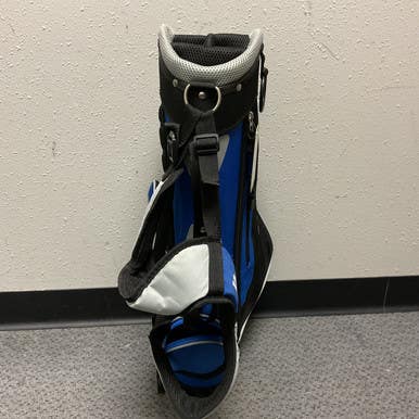 Used Top Flite Jr Stand Bag Royal Blue And Chrome 11855-S000203397