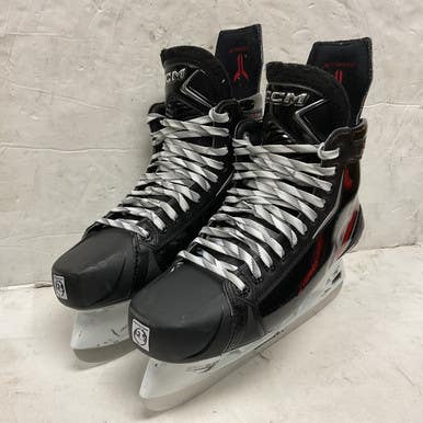 Used CCM JETSPEED FT870 Senior Hockey Skate White/Black/Red Senior 12.5 11855-S000203389