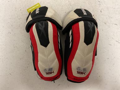 Used Reebok 18K Senior Elbow Pads White/Black/Red SM 11855-S000203340