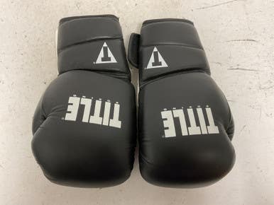 Used Title Boxing Boxing Gloves Black Senior 11855-S000203334