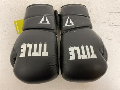 Used Title Boxing Boxing Gloves Black Senior 11855-S000203333