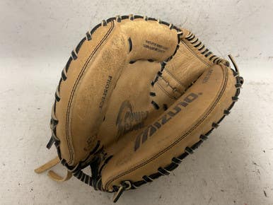 Used Mizuno Power Close GXC100 Baseball Catchers LH Throw Tan 32" 11855-S000203297