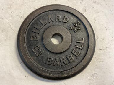 Used Standard Plate Black 10 lb 11855-S000203292