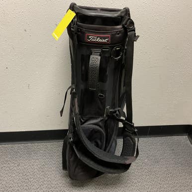 Used Titleist 5 PLAYERS Mens Stand Bag Black 11855-S000203249