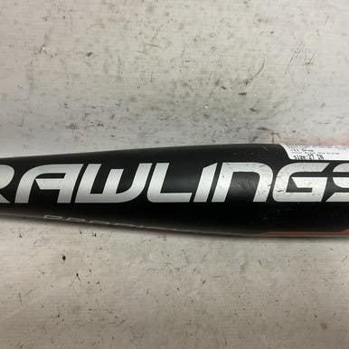 Used Rawlings Prodigy Alloy US8P11 USA 2 5/8 Baseball Bat Black And Orange 27" 11855-S000203508