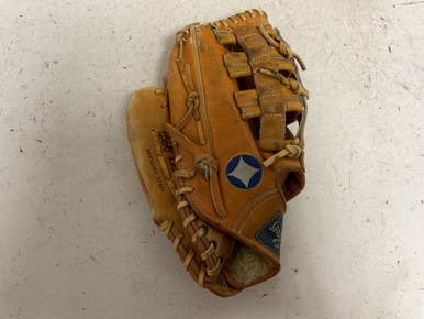 Used Spalding ADVISORY STAFF Baseball Glove LH Throw Orange 12 1/2" 11855-S000203492