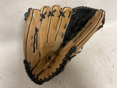 Used Nike STANDOUT 1300 Baseball Glove LH Throw Black And Tan 13" 11855-S000203491