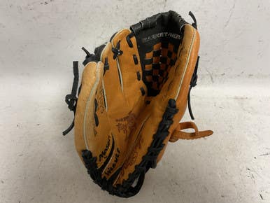 Used Rawlings Turn 2 Jeter PP10P3 Baseball Glove LH Throw Black And Copper 10" 11855-S000203486
