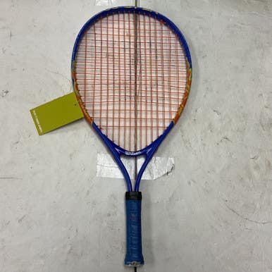 Used Wilson TITANIUM 21 Junior Tennis Racquet Royal Blue 21" 11855-S000203226