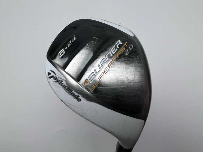 TaylorMade Burner Superfast 2.0 5 Hybrid 24* REAX 60g Regular Graphite Mens RH