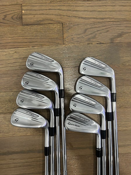 TaylorMade P-790 Right Handed Iron Set Stiff Flex (8 Clubs) #4 - #9, PW, GW (Used)