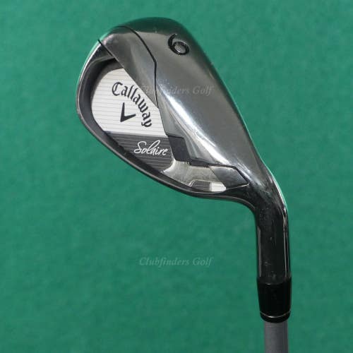 Lady Callaway Solaire II Single 9 Iron Factory 40w Graphite Women's