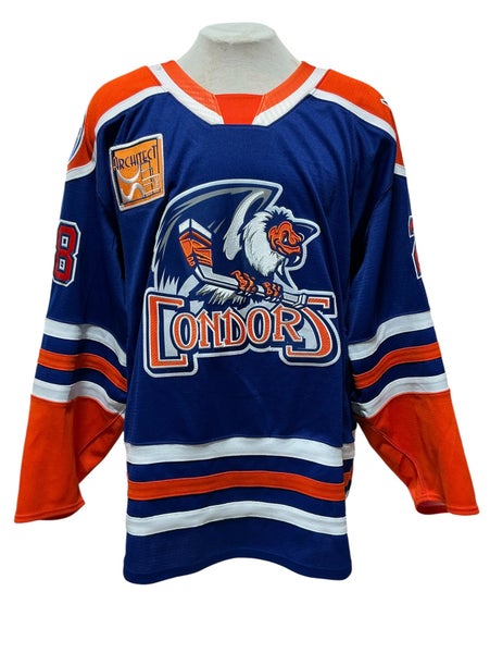 CCM Pro Stock Bakersfield Condors Blue Game Jersey COPPONI 28651