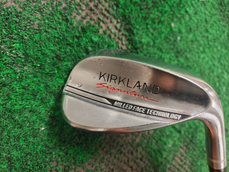 Kirkland Signature Milled Face 60 Degree Lob Wedge LW KBS Stiff Flex Black Steel