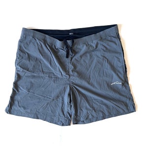 Eddie Bauer Sport hybrid Shorts with built-in shorts charcoal grey men's L