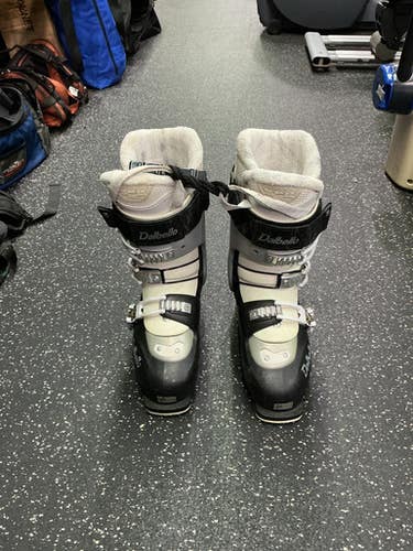 Used Dalbello KYRA 85 Womens DH Ski Boot White 265 MP - M08.5 - W09.5 10743-S000475719
