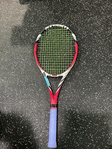 Used Wilson STEAM 95 Adult Tennis Racquet Red 4 1/4" 10743-S000480727