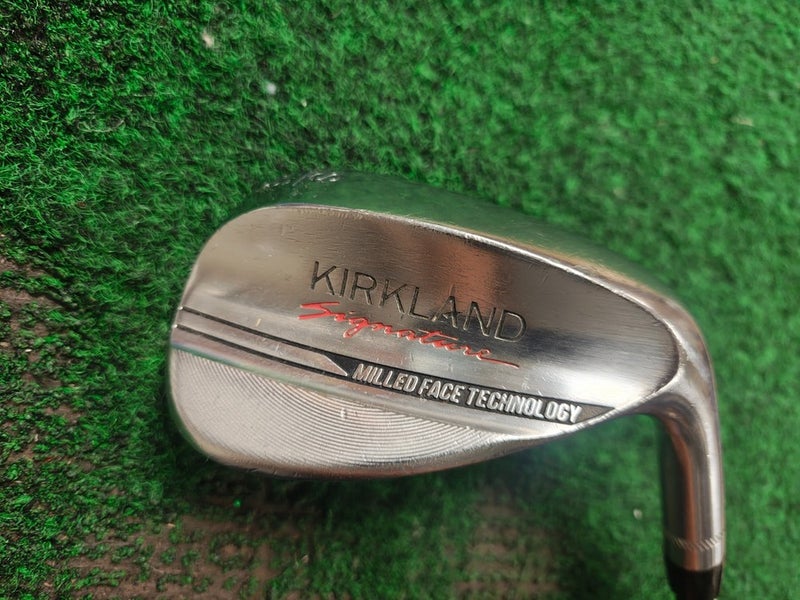 Kirkland Signature Milled Face 56 Degree Wedge SW KBS Stiff Flex Black Steel