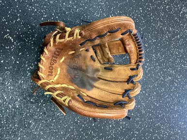 Used Wilson DP15 GM BB/SB Glove RH Throw Brown 11 1/2" 10743-S000483364