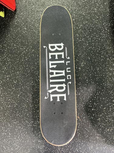 Used Plan B LUC BELAIRE Complete Skateboard Black Regular 10743-S000481519