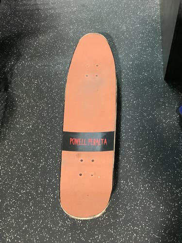 Used Powell Peralta SKATE LIKE A MAN Complete Skateboard Red 8" 10743-S000483585