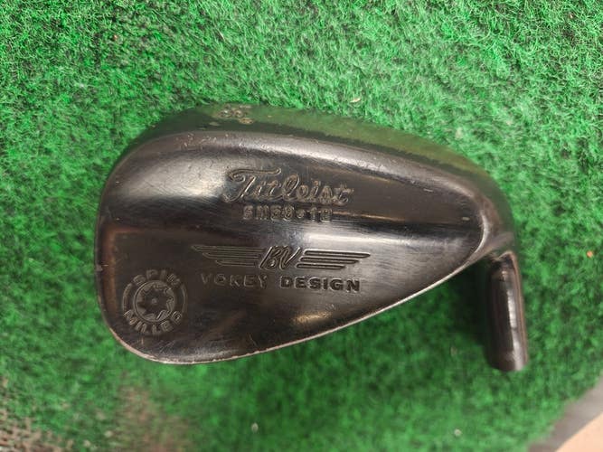 Titleist Spin Milled Vokey SM58.12 58 Degree Lob Wedge Black Head Only