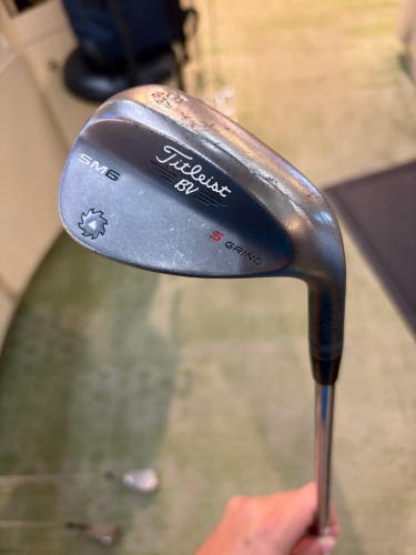 Men's 2016 Titleist Vokey SM6 Steel Grey Right Handed Wedge Stiff Flex 54 Degree Steel Shaft (Used)
