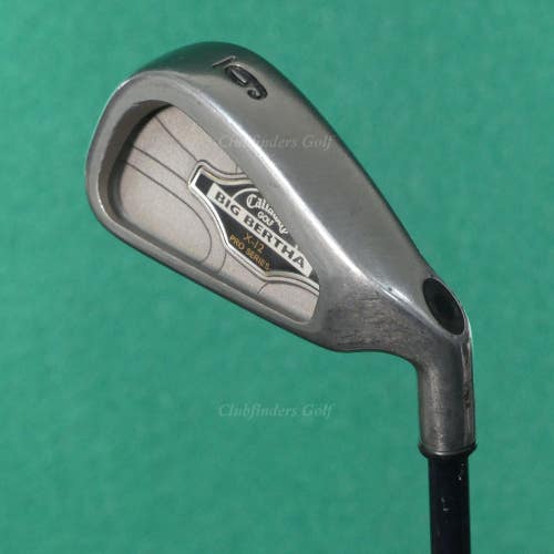 Callaway Big Bertha X-12 Pro Series Single 6 Iron Factory RCH 99 Graphite Firm