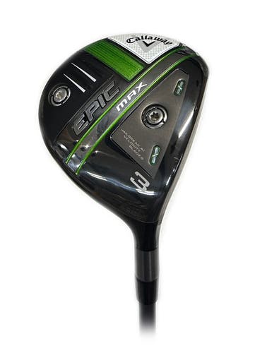 Callaway Epic Max 15* 3 Wood Graphite Hzrdus Smoke iM10 Green 5.5 60g Regular