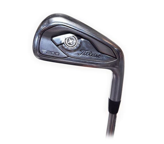 Titleist T200 Black Single 6 Iron True Temper AMT Black R300 Regular Flex