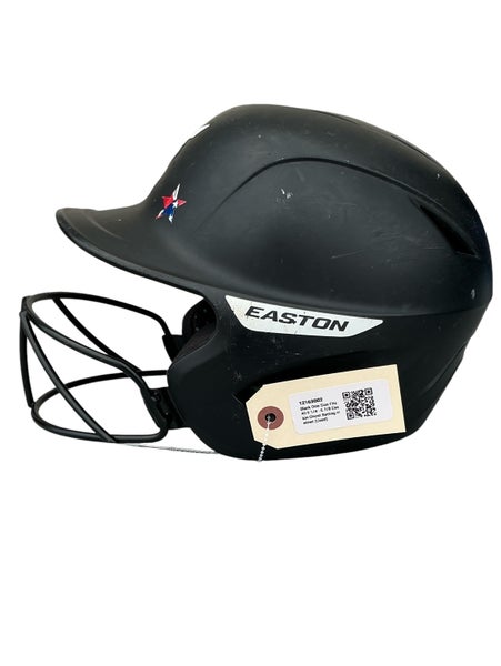 Black One Size Fits All 6 1/4 - 6 7/8 Easton Ghost Batting Helmet (Used)