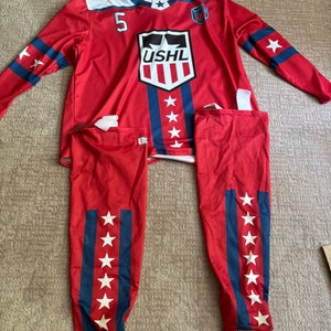 USHL Jersey and Socks (Like New)