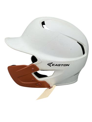 White One Size Fits All 6 7/8 - 7 5/8 Easton Z5 Batting Helmet (Used)