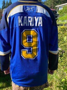 Paul Kariya NHL St. Louis Blues Hockey Jersey XL