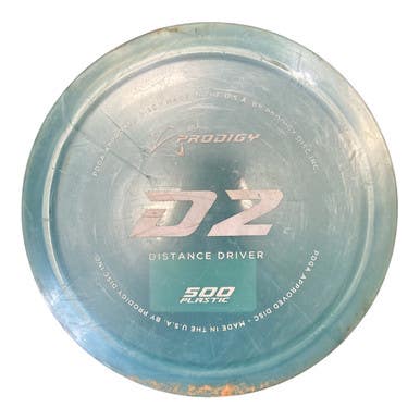 Used Prodigy 500 D2 Disc Golf Driver Teal 177g 11450-S000520035