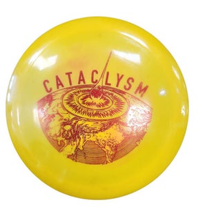 Used CATACLYSM Disc Golf Driver Yellow 176g 11450-S000520446