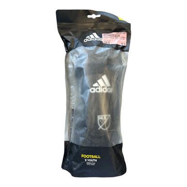 Used Adidas Soccer Shin Guards Youth Black LG 11450-S000520427
