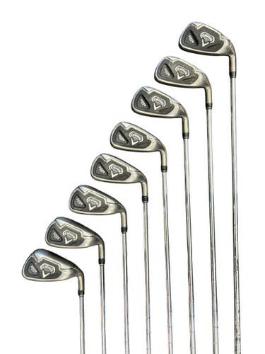 Used Callaway FUSION WIDE SOLE Mens Iron Set RH 3I-PW 11450-S000520328