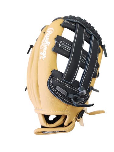 Used Rawlings PLAYMAKER SERIES BB/SB Glove RH Throw Tan 11 1/2" 11450-S000520302