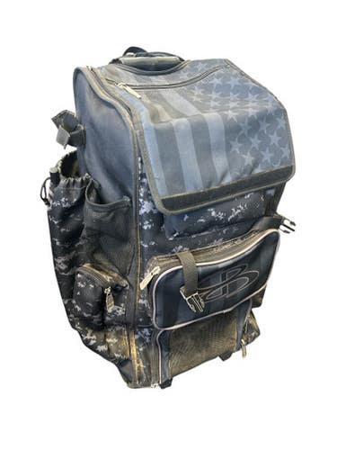 Used BoomBah SUPERPACK WHEELED BB/SB Player Wheeled Bag Black 11450-S000520299