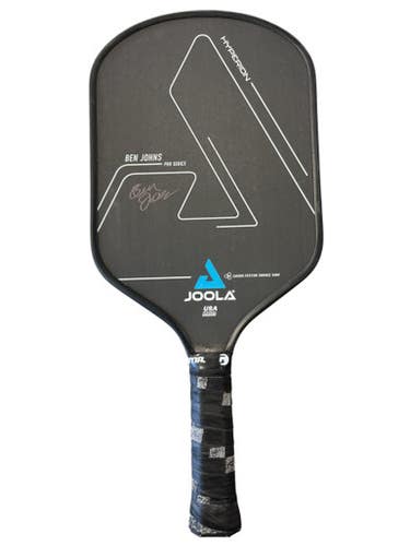 Used JOOLA BEN JOHNS HYPERION Pickleball Racquet Black 11450-S000520265