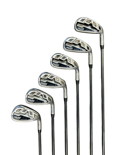 Used Cobra BIO CELL SILVER Mens Iron Set RH 6I-GW/AW 11450-S000519855