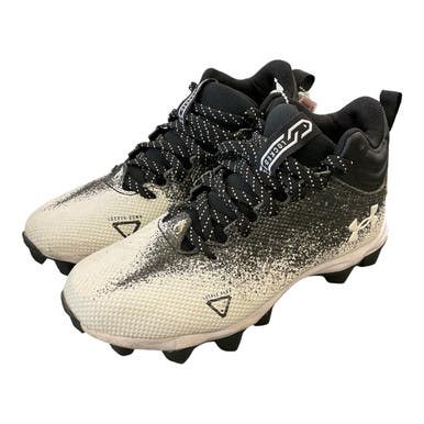 Used Under Armour SPOTLIGHT FRANCHISE RM Jr FB Cleats White Junior 03 11450-S000519833