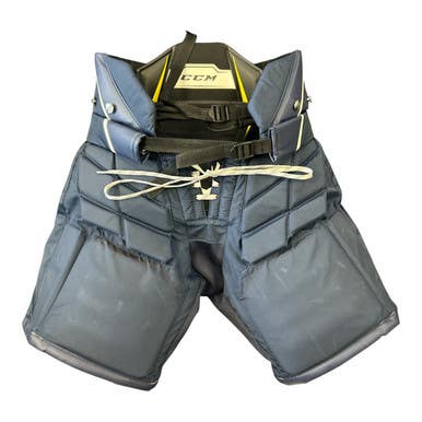 Used CCM AXIS 1.9 Inter Goalie Pant Navy Blue MD 11450-S000518968