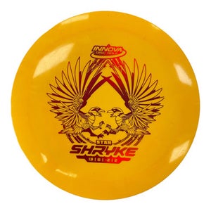 Used Innova STAR SHRYKE Disc Golf Driver Gold 175g 11450-S000518917