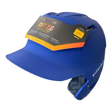 Used Evoshield XVT 2.0 Batting Helmet No Mask Royal Blue S/M 11450-S000518262