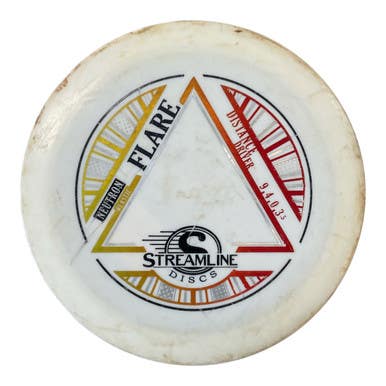 Used Streamline NEUTRON FLARE Disc Golf Driver White 166g 11450-S000517370