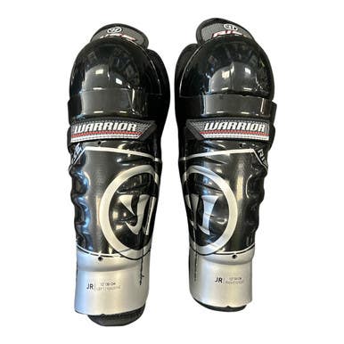 New Warrior RISE Junior Shin Guards Black 12" 11450-WARRISSGJR4B12